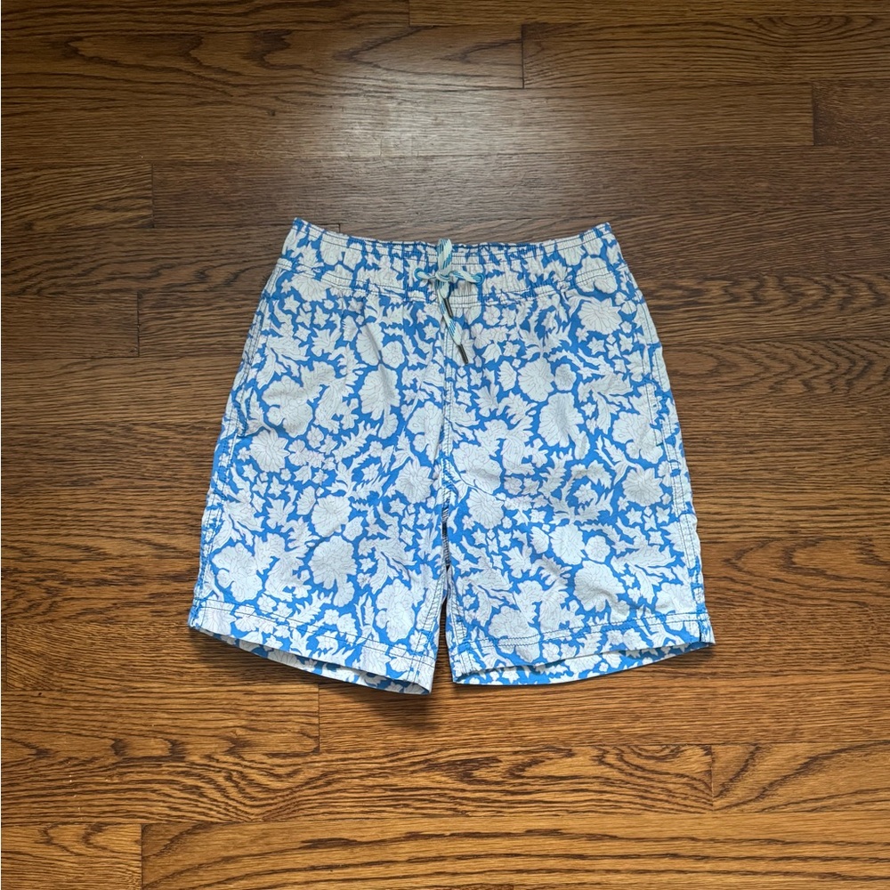 J. Crew Crewcuts x S.Z. Blockprints swim trunks. EUC size 10
